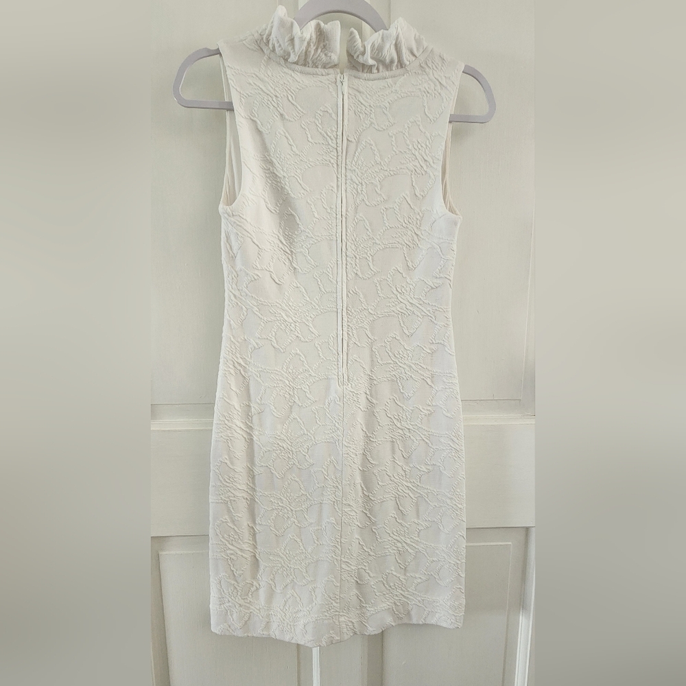 Lilly Pulitzer XS White Tisbury jacquard Shift - Picture 2 of 5